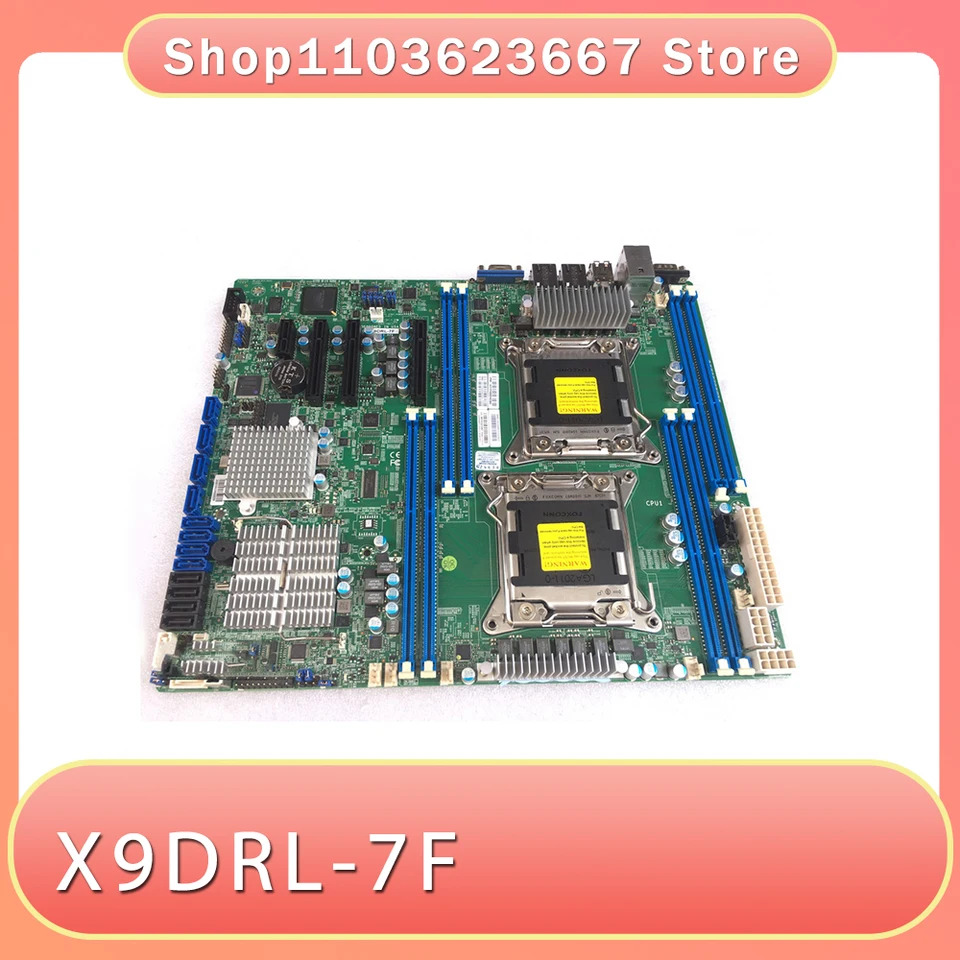 슈퍼마이크로 마더보드2011 핀 듀얼 채널 서버 마더보드 X79 X9DRL-7F