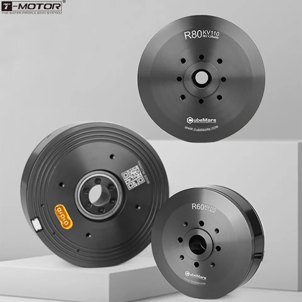 T-MOTOR R60 서보 bldc 파라 모터 인코더 홀 센서 포함