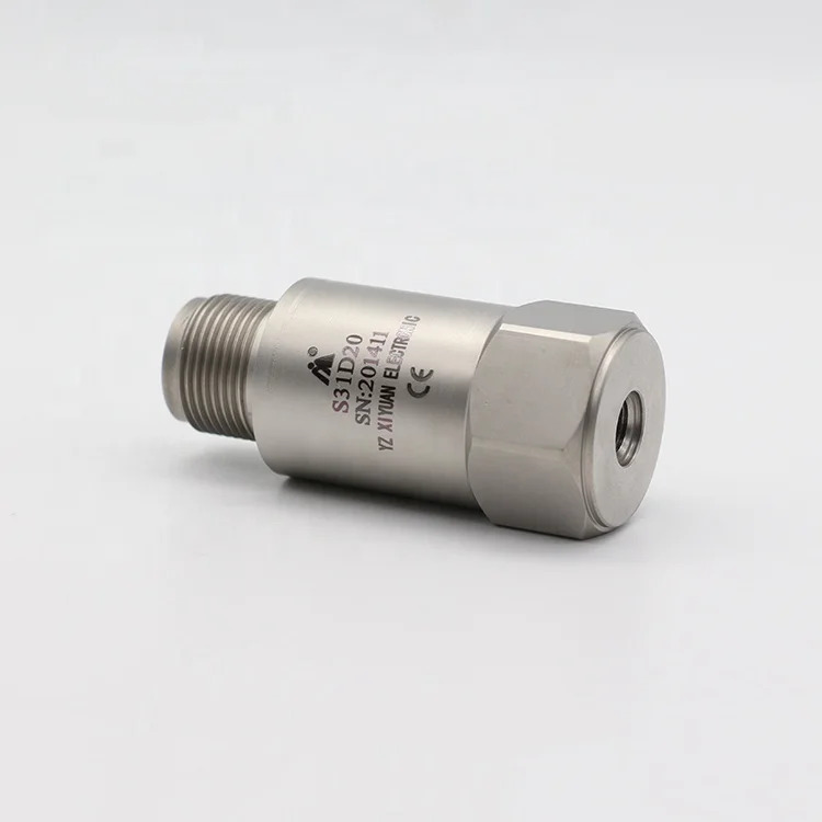 산업모니터링 압전 진동 센서 속도 4-20mA 0-25.4 mm/s