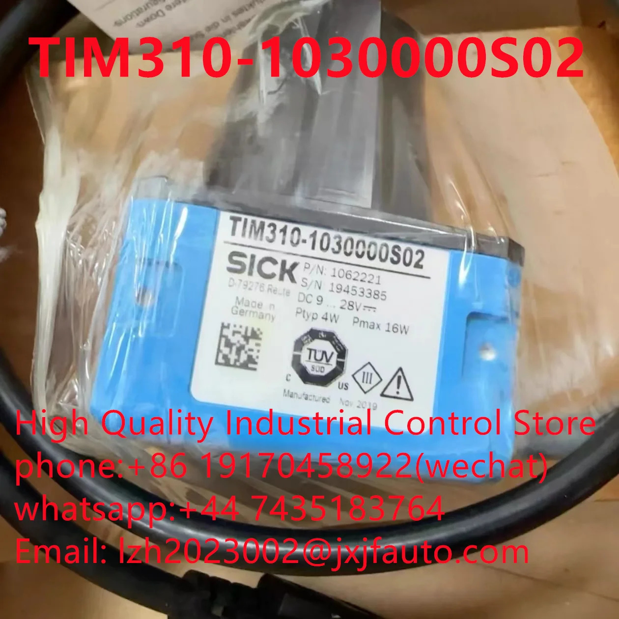 LIDAR TIM310-1030000 납품 1052627
