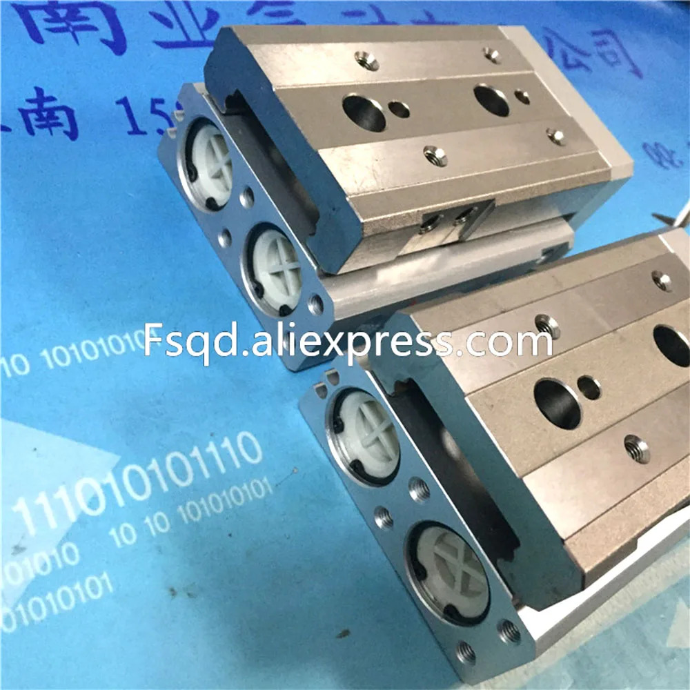 MXQ20-75A MXQ20-100A MXQ20-125A MXQ20-150A SMC 에어 슬라이드 테이블 실린더 공압 부품 MXQ 시리즈