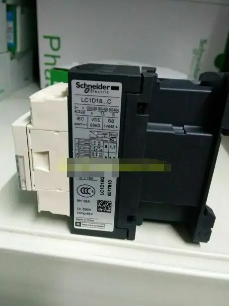 슈나이더 접촉기 LC1D18Q7C 380VAC