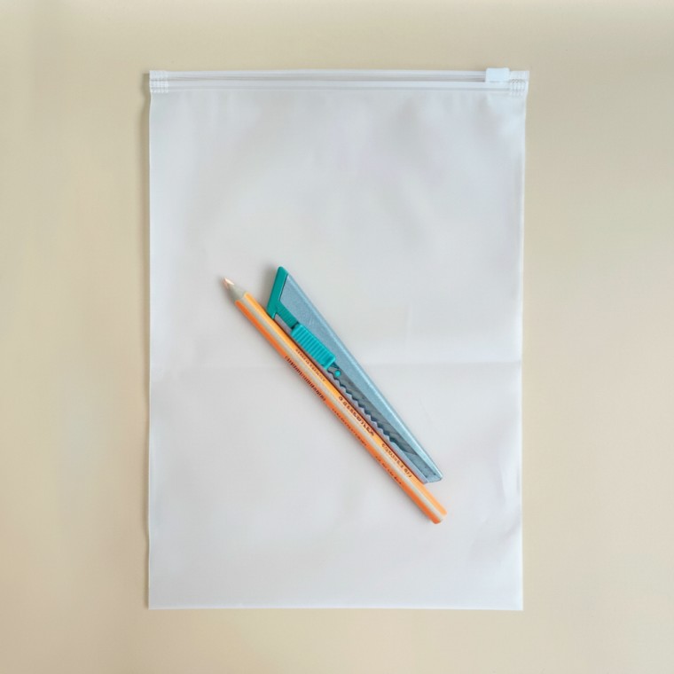 도모아 튼튼한 슬라이딩 지퍼팩 대용량 보관팩 20x28cm 밀폐비닐 - 상품 이미지