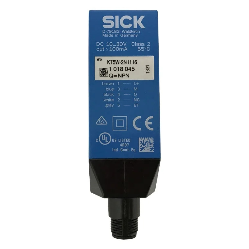 SICK 광전 오브 컬러 마커 센서 KT5W-2N1116 감지 거리mm