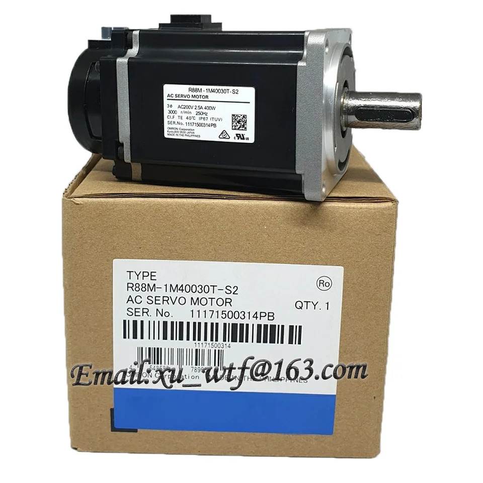 오리지널 R88M-1M40030T-S2 서보 AC 모터 준비 내 신 400W
