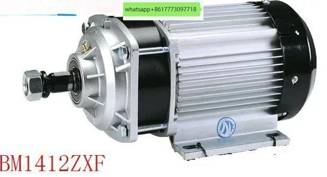 영구 자석 브러시리스 DC 모터 BM1412ZXF-01-1200W48V/60V 전기 자동차 액세서리