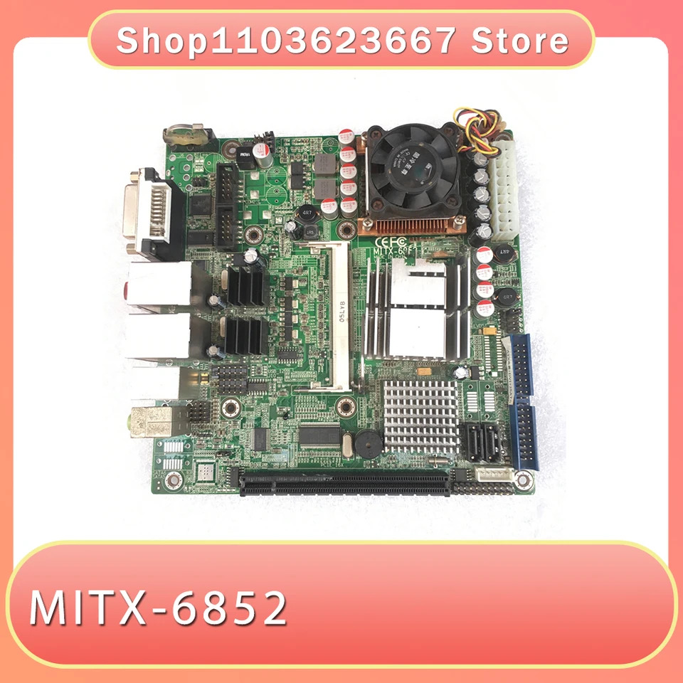 산업제어 마더보드듀얼 Mini-ITX 네트워크 포트 MITX-6852