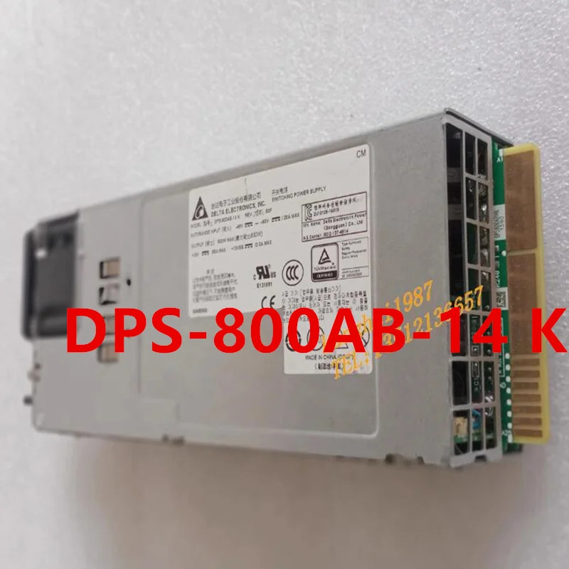 DELTA DC 800W 전원공급장치 DPS-800AB-14 K DPS-800AB-14K 거전원공급장치