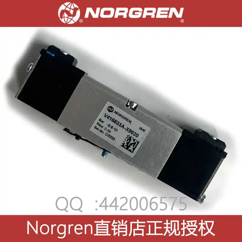 V415533A-X0020 영국 NORGREN 솔레노이드 밸브 공압 제어 방향 미니