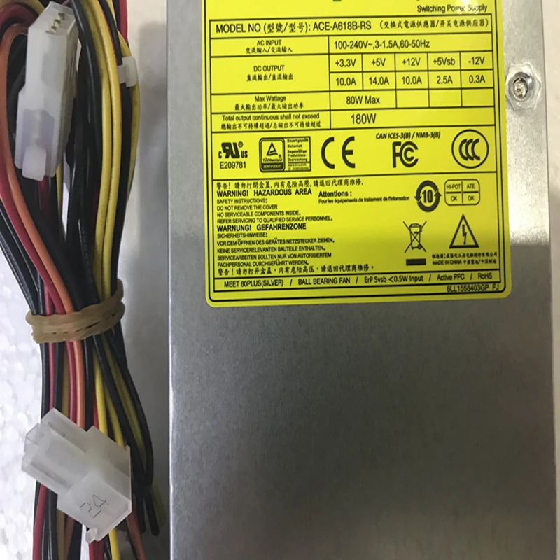 IEIPSU 소형 1U 180W 전원공급장치 ACE-A618B-RS ACE-618A-RS ACE-A618A-RS-R11 ACE-A615A-RS-R11 신