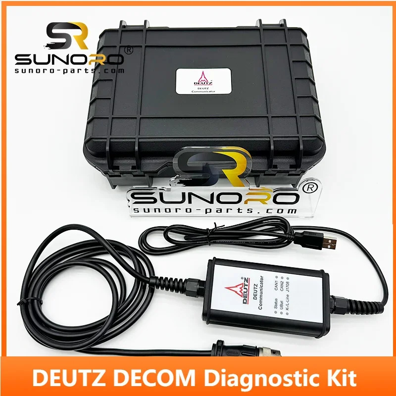 DEUTZ DECOM 진단 키트 엔진 커뮤니케이터 스캐너 프로그래밍 도구 소프트웨어 장치