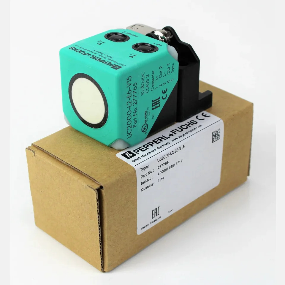 Pepperl Fuchs UC4000-L2 시리즈 초음파 센서 UC4000-L2-E4-V15 UC4000-L2-E6-V15 UC4000-L2M-E6-T-2M 신
