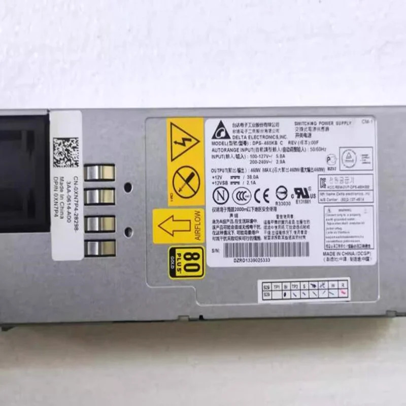 새 전원공급장치 DELL 4032f 4048 4820 460W DPS-460KB C 0XN7P4 XN7P4 0T9FNW KTM6X 0KTM6X 0JR47N