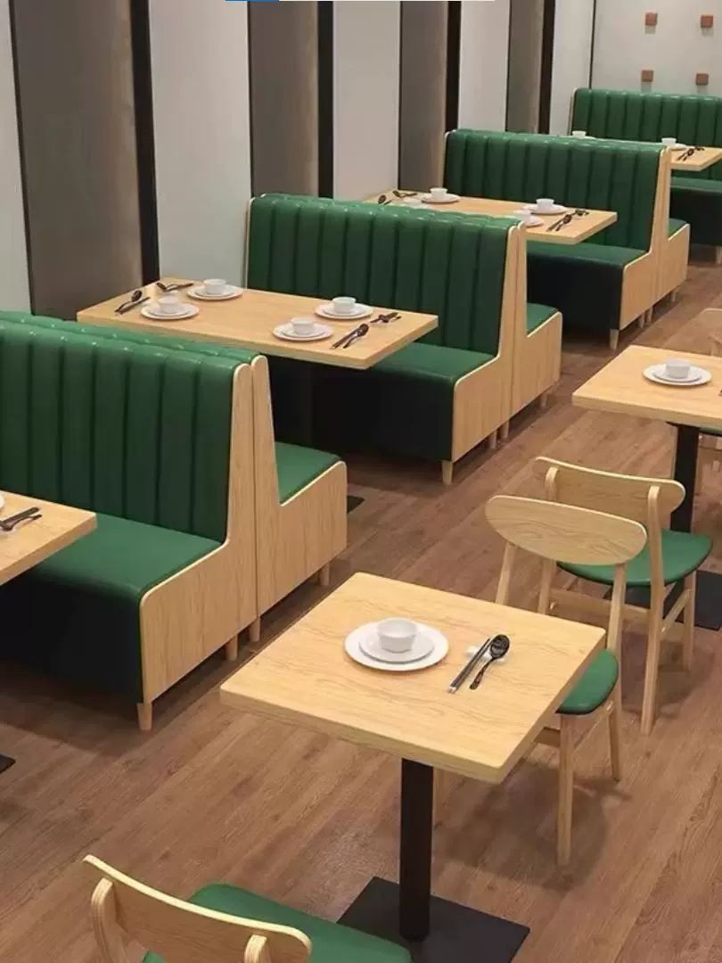 식당 카페 업소용 벽소파 대기실 붙박이 의자 쇼파 휴게실 라운지 소파 - 상세 이미지 2