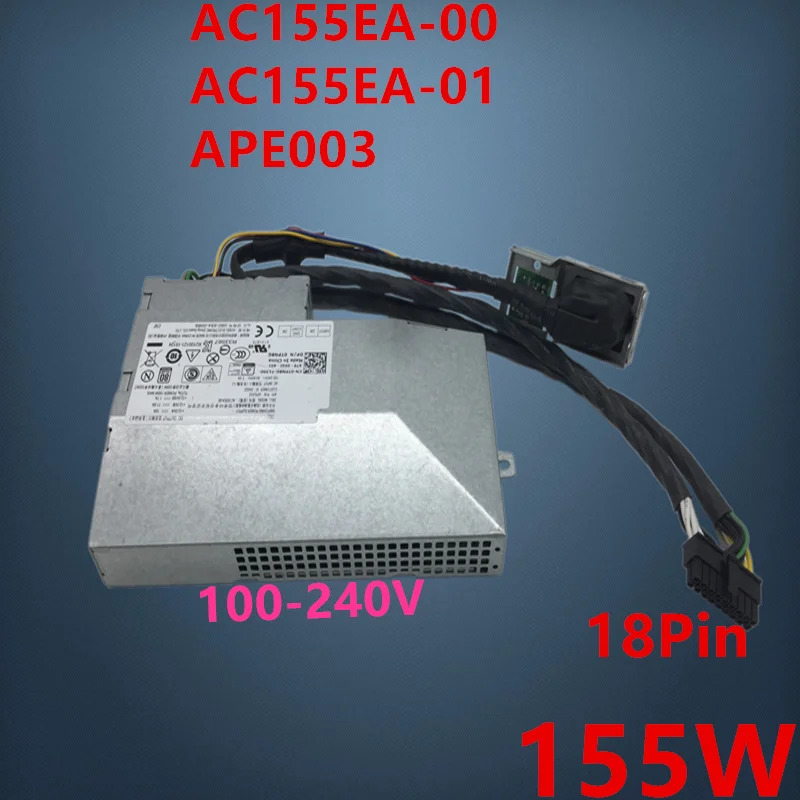 델 AIO 옵티플렉스 3250 5250 7450 18 핀 155W 전원공급장치 AC155EA-00 APE003 0TPN8G 0143FN 03PYMT 08KT09 PSU 신