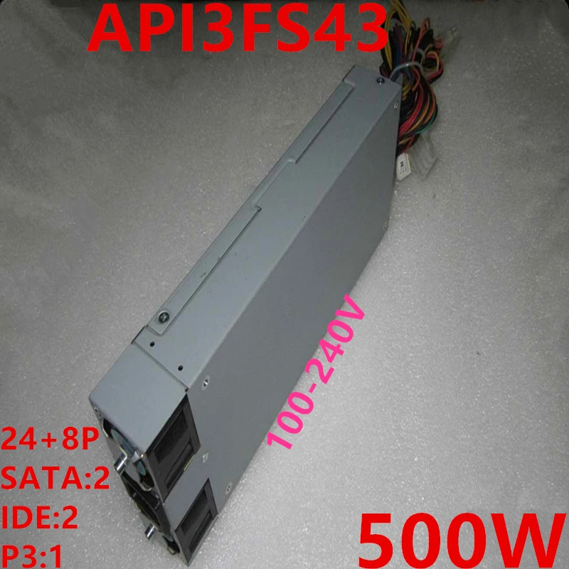 Acbel 1U 500W 전원공급장치 API3FS43 PSU 신