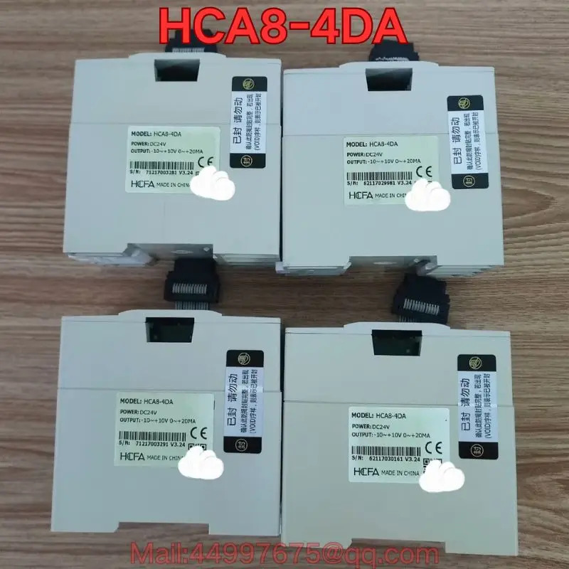 리퍼 HCA8-4DA PLC 확장 모듈기능 리퍼는 정상
