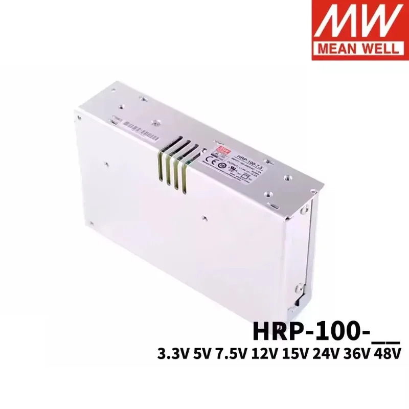 MEAN WELL HRP-100 HRP-100-12 12V 8.5A 100W 단일 출력PFC 기능 스위칭 전원공급장치 포함