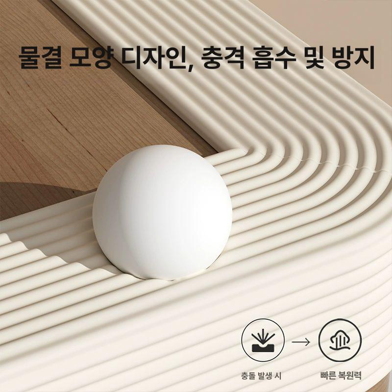 충격방지 쿠션 유아안전 다용도 안전가드 탄력 충격완화 커버 모서리가드 코너보호대 - 상세 이미지 3