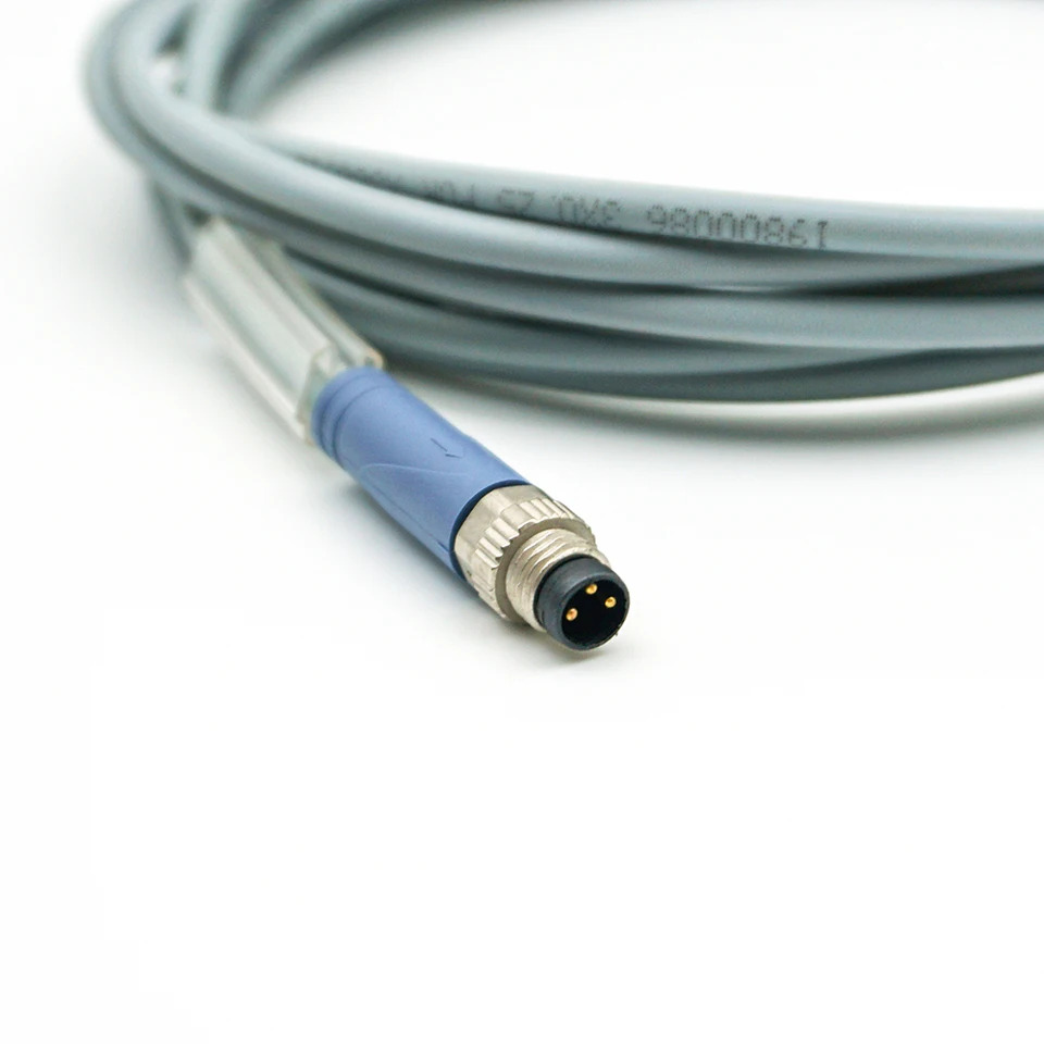M12-Sensor 직선 5 코어 커넥터 와이어 자동화 장비 IO 모듈 광섬유 항공 플매트 카펫 러그