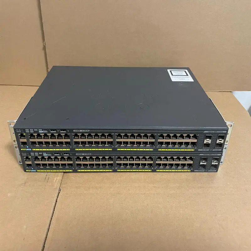 Cisco WS-C2960X-48TS-L 48 포트 풀 천