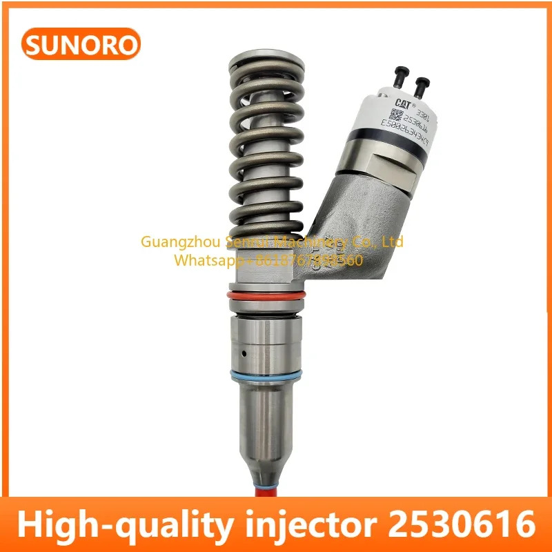 SUNORO 굴삭기 부품 디젤 인젝터 2530616 C15 C16 C18 C27 C32 253-0616 253-0618 10R-2772 고품질