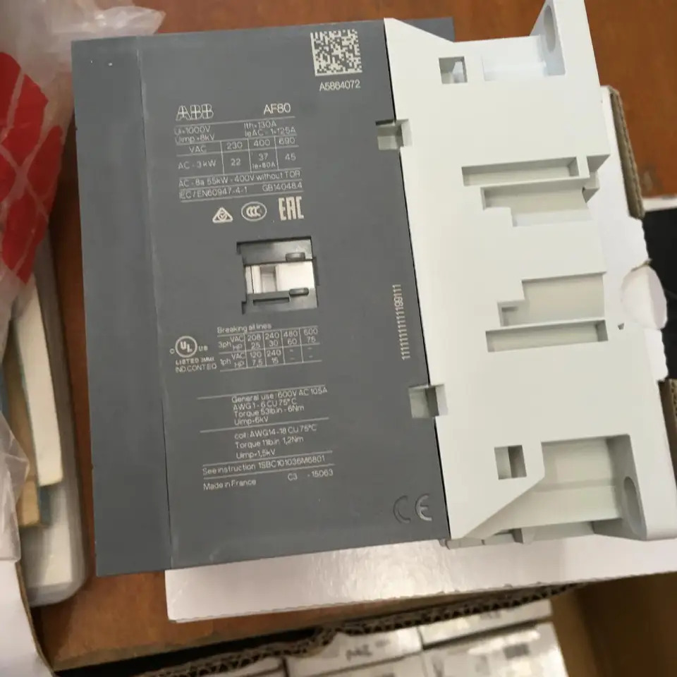 ABB 접촉기 AF80- 30-00-11x24-60V DC AC 일반 신