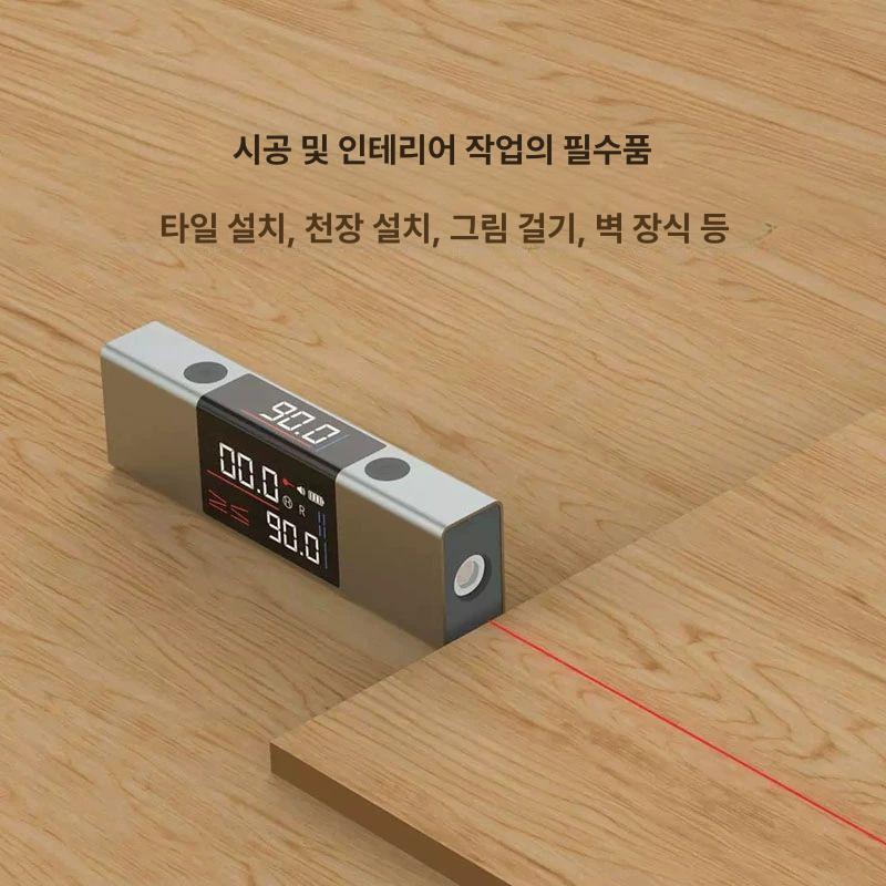 자동레벨기 디지털 수평계 적외선 레이저 측정기 건설 인테리어 공구 - 상세 이미지 5