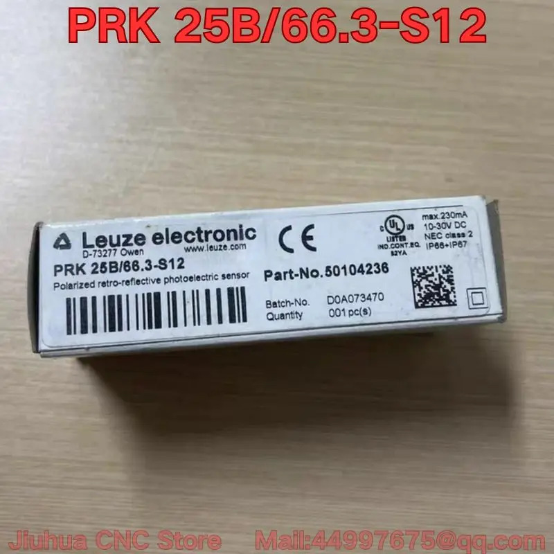 PRK 25B/66.3-S12 광전센서