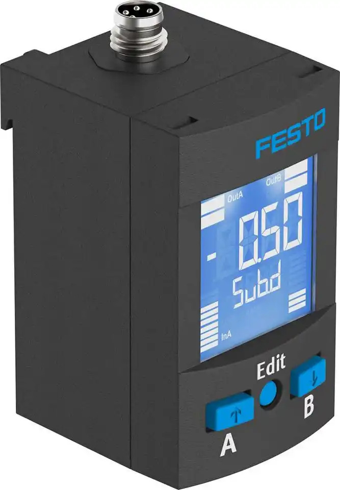 Festo 압력센서 8001221 SPAU-P10R-H-G18FD-L-PNLK-PNVBA-M8U