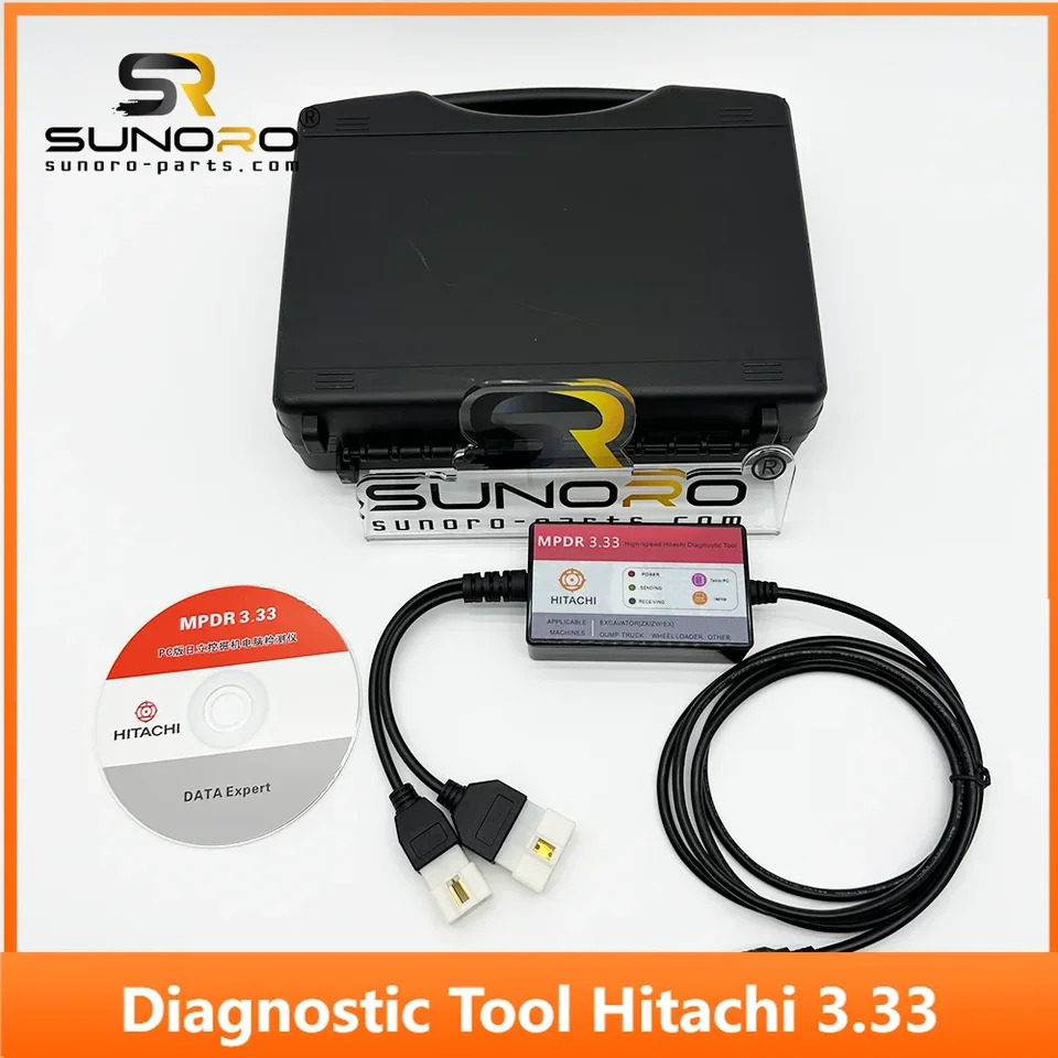 버전 MPDR 소프트웨어 3.33 헤비 듀티 진단 도구 테스터 히타치 ZX-1 ZX-3 ZX-3G ZX-5 ZX-6 ZX-7 굴삭기 신
