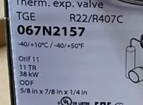 TGE11 067N2157 TGE12 067N2720 067N2159 TGE15 067N2161 067N2162 TGE18 067N2163