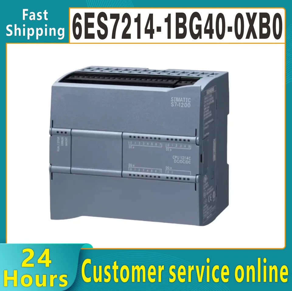 오리지널 컴팩트 CPU 6ES7214-1BG40-0XB0 S7-1200 6ES7215-1BG40-0XB0