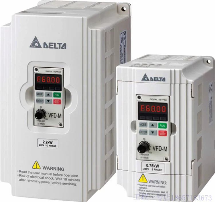 대만 델타 M 시리즈 인버터 VFD055M43A 380V 5.5KW 포장 신