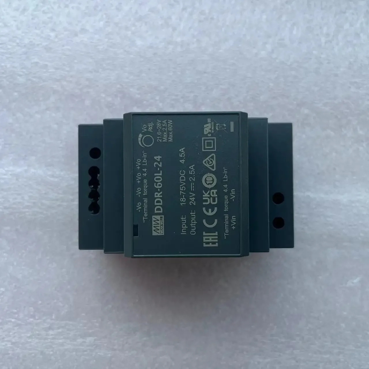 MEAN WELL DDR-60 DDR-60L-24 24V 2.5A 60W 레일 DC-DC 컨버터