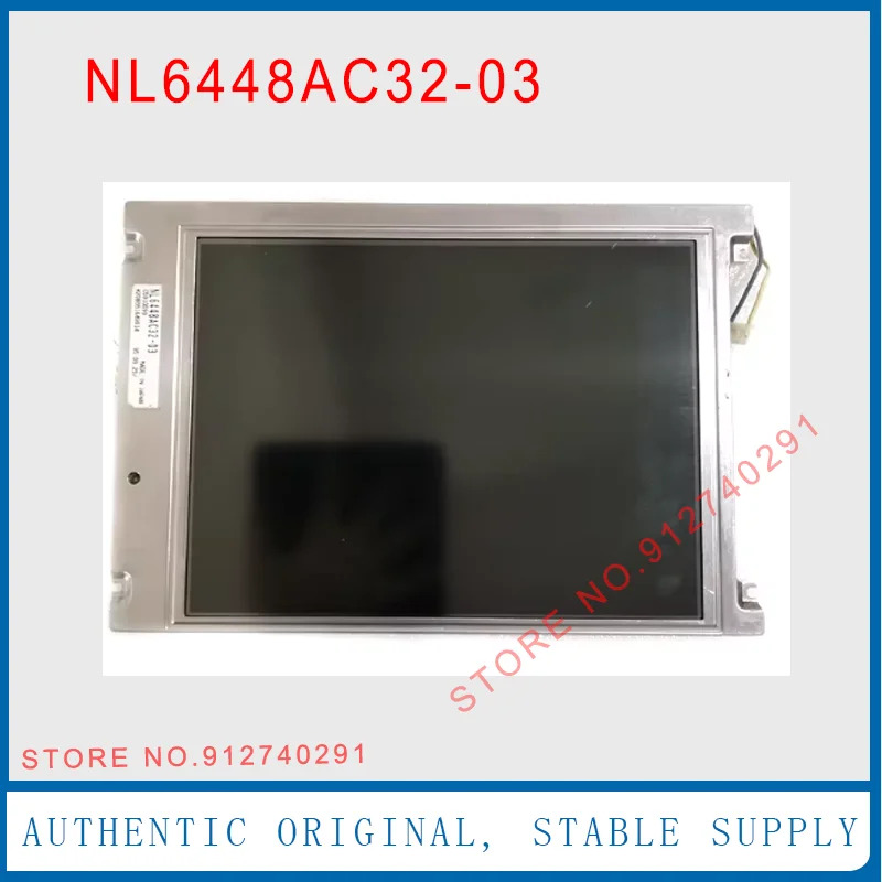 NL6448AC32-03 LCD 디스플레이 스크린 패널 NEC 오리지널 10.1 인치 TFT 기기 640x480