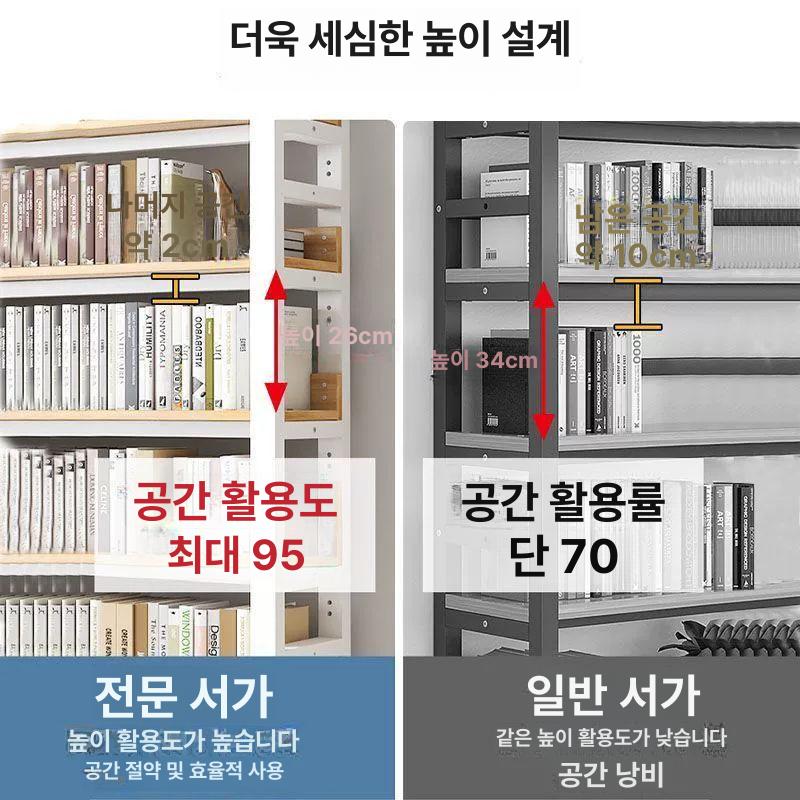벽걸이 목재 선반 거실 수납 인테리어 정리 다용도 책장 일자선반 - 상세 이미지 4