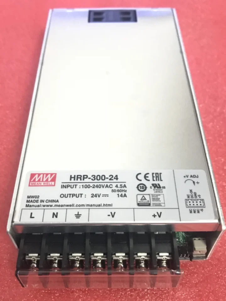 HRP-300 Mingwei 스위칭 전원공급장치 PFC 기능 300W 12V 24V 36V 48V 3.3 V 5/7 5/15