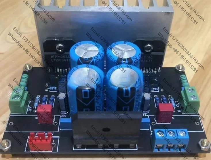 3pcs Lm3886tf 전력 증폭기 보드 키트 발열 레벨 2.0 듀얼 채널 68W 완성 PC B-초음파 1875/7294