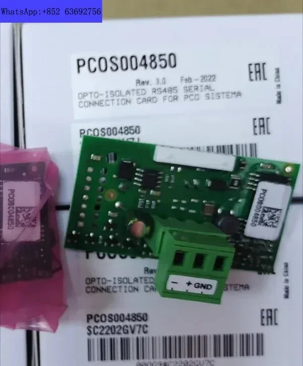 통신 카드 P004850 PCO1 마더보드 모니터링 에어컨 RS485