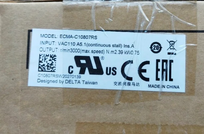 ECMA-C10807RS 델타 서보모터 신