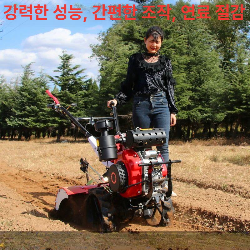 충전식 미니경운기 소형 텃밭 로터리 경작기 전기 배터리식 관리기 - 상세 이미지 3