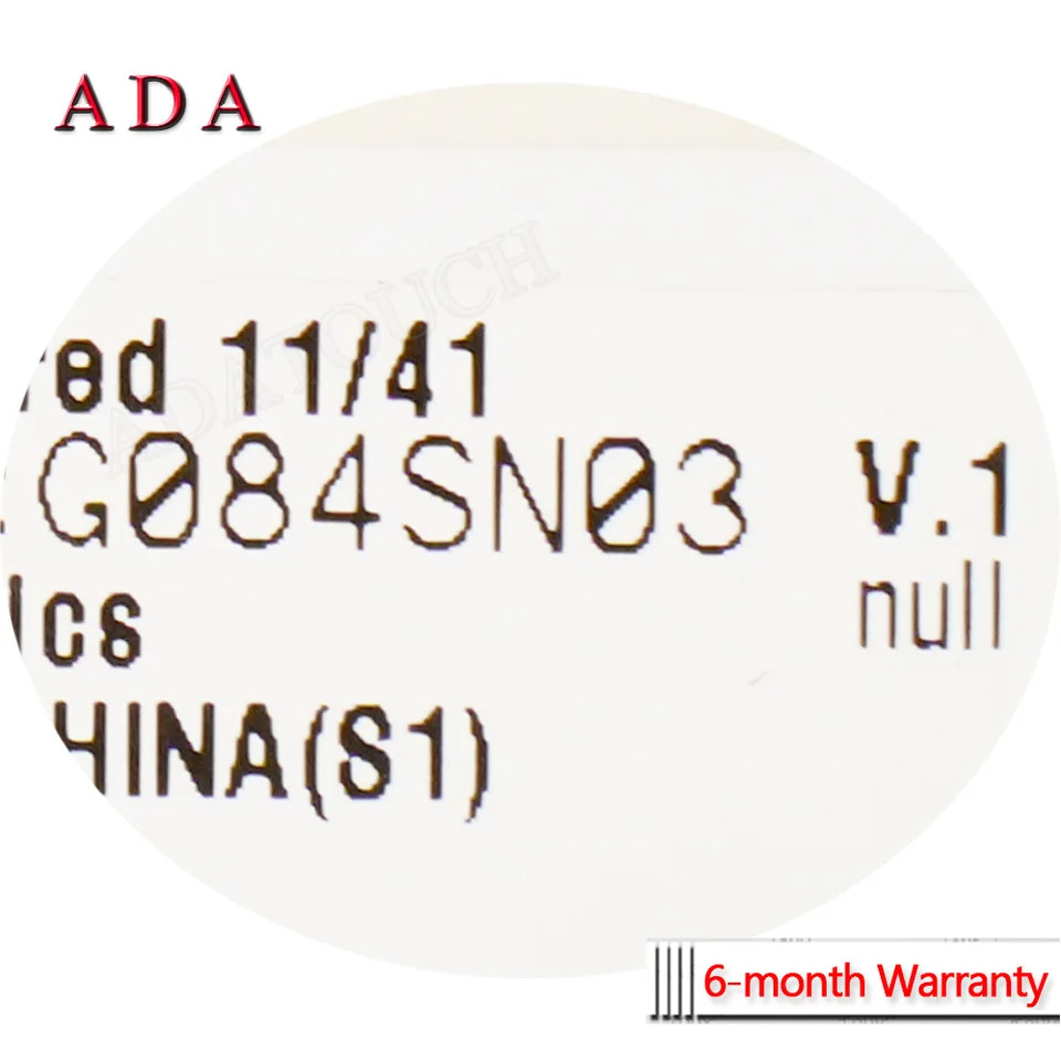 LCD 디스플레이 패널 G084SN03 V.1 용