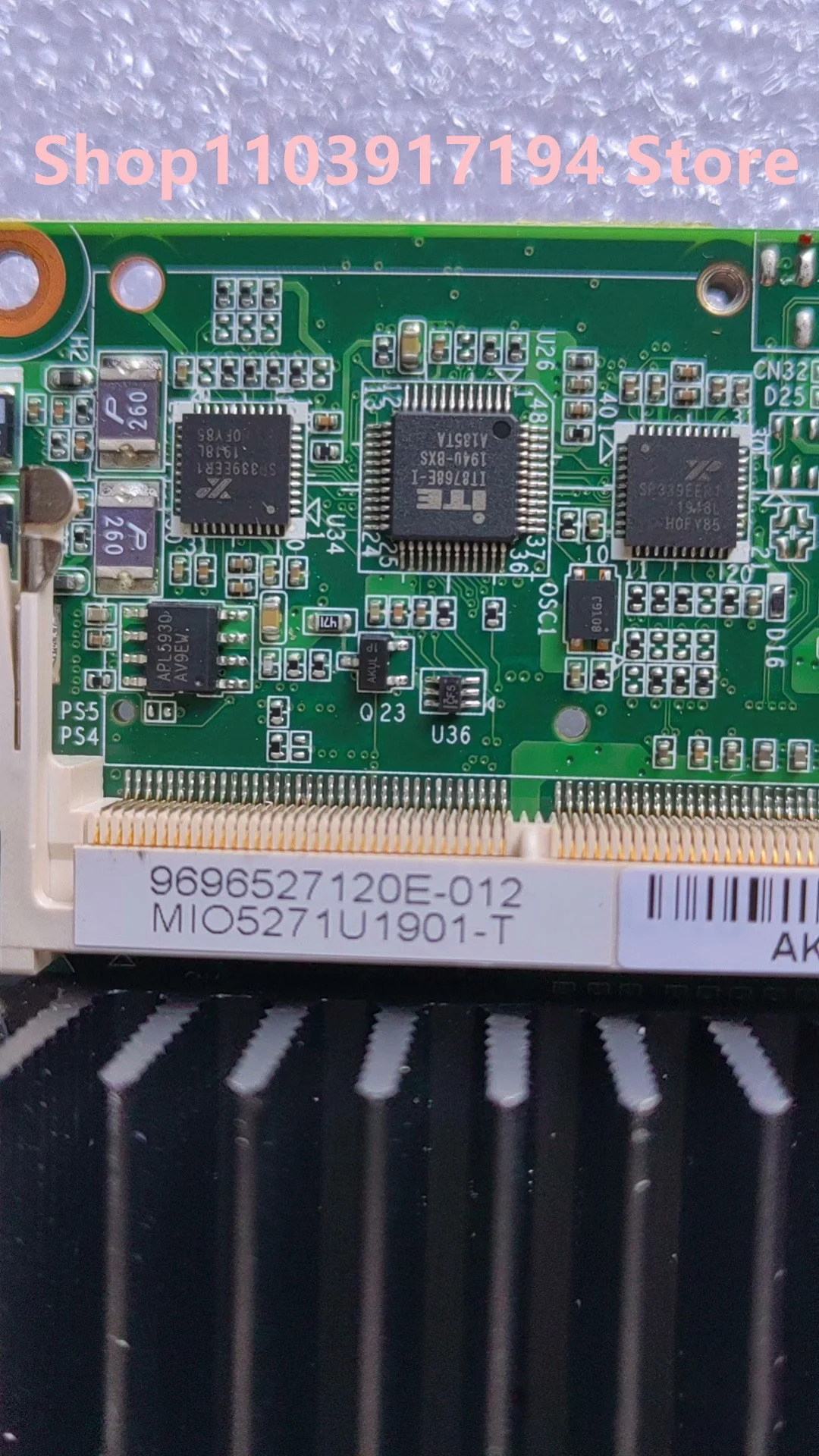Advantech 산업컴퓨터 마더보드 MIO-5271 A101-3 3.5 인치