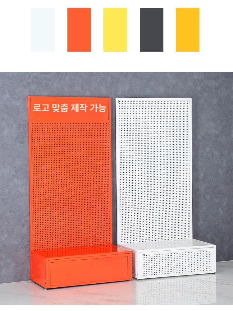 컬러 거치대 진열대 다용도 랙 보관대 받침대 걸이 소품 타일정리대 수납장 매장 - 상세 이미지 3