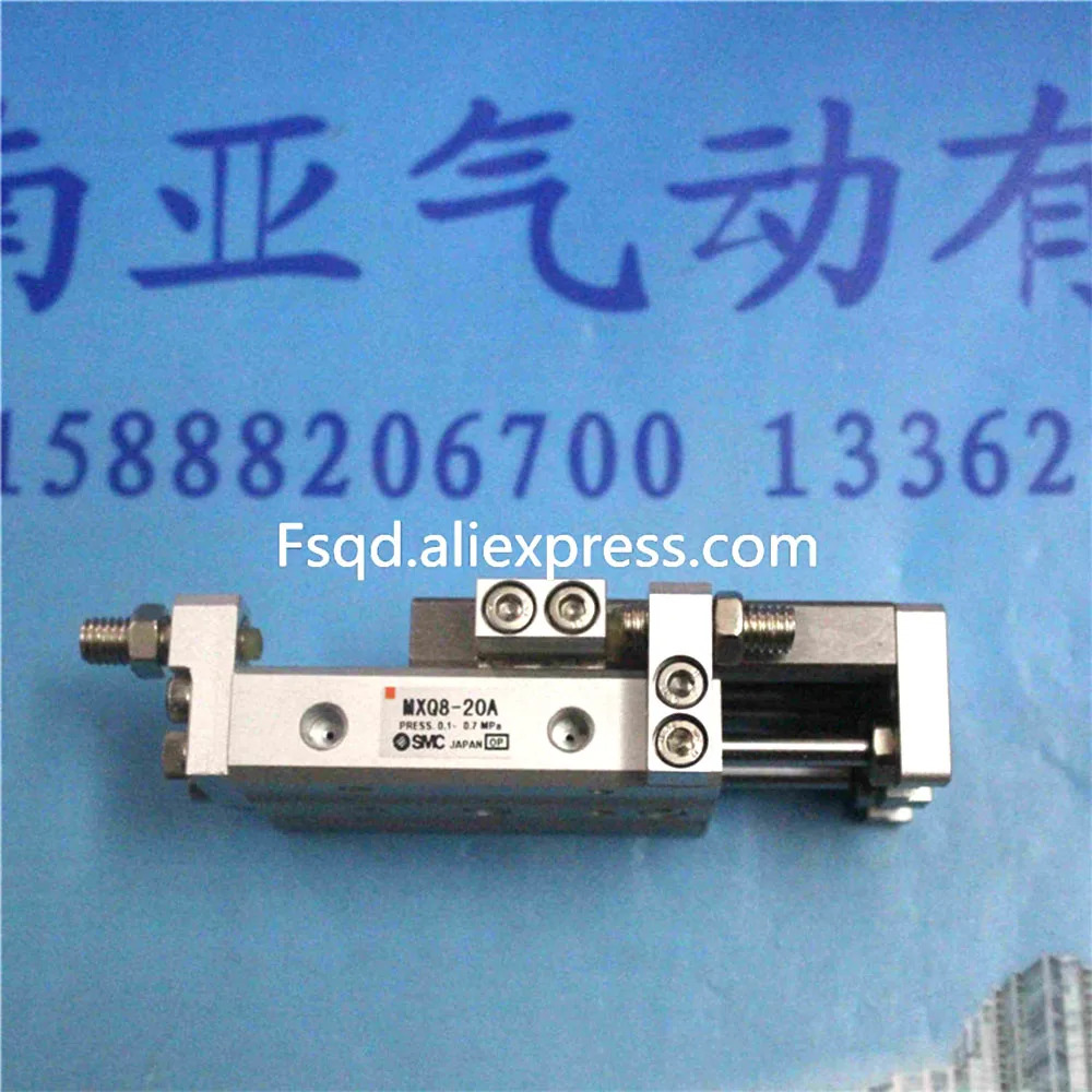 MXQ8-10A MXQ8-20A MXQ8-30A MXQ8-40A MXQ8-50A MXQ8-75A SMC 에어 슬라이드 테이블 실린더 공압 부품 MXQ 시리즈