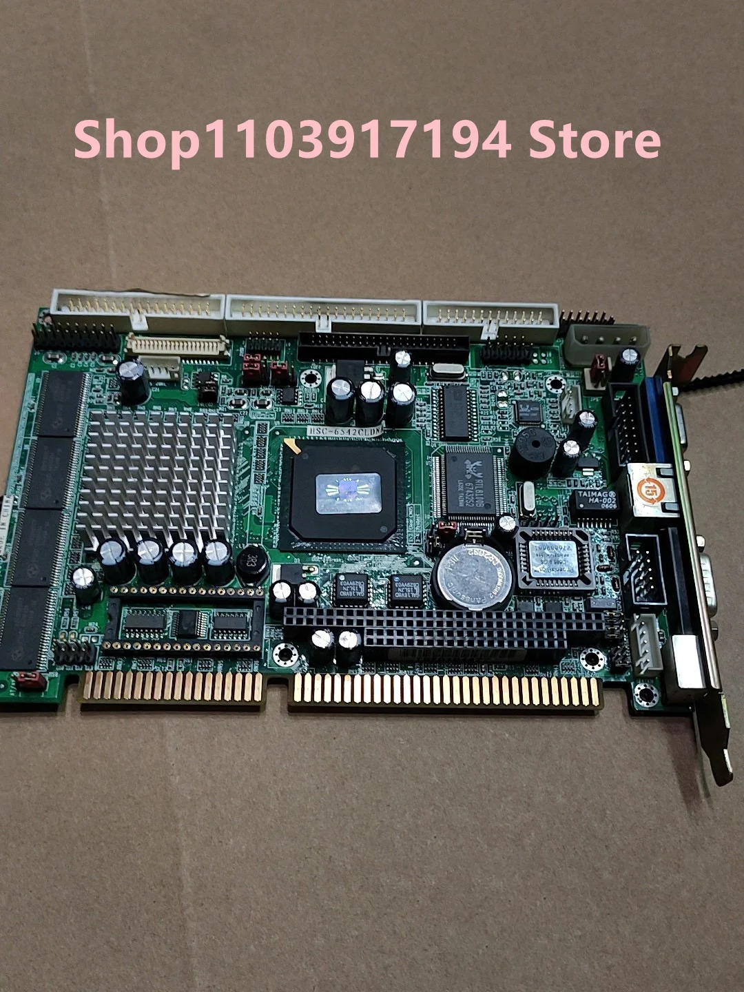 EVOC HSC-6542CLDNA 반 길이 카드 ISA 산업제어 마더보드 6542cldna HE-842