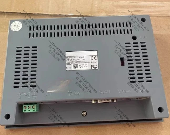 디스플레이 제어 터치 스크린 SK-070HE DC 24V-15% 기능적으로 손상되지 않음 리퍼 완료 OK