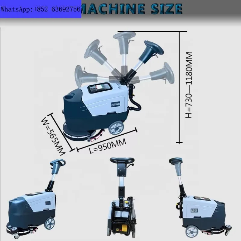 MLEE430B depurador de suelo compacto batera pequea almacn fbrica
