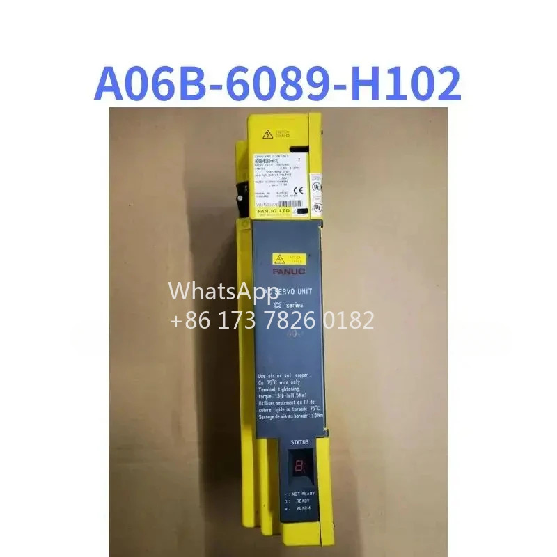 A06B-6089-H102 리퍼 드라이브 작동 기능 OK